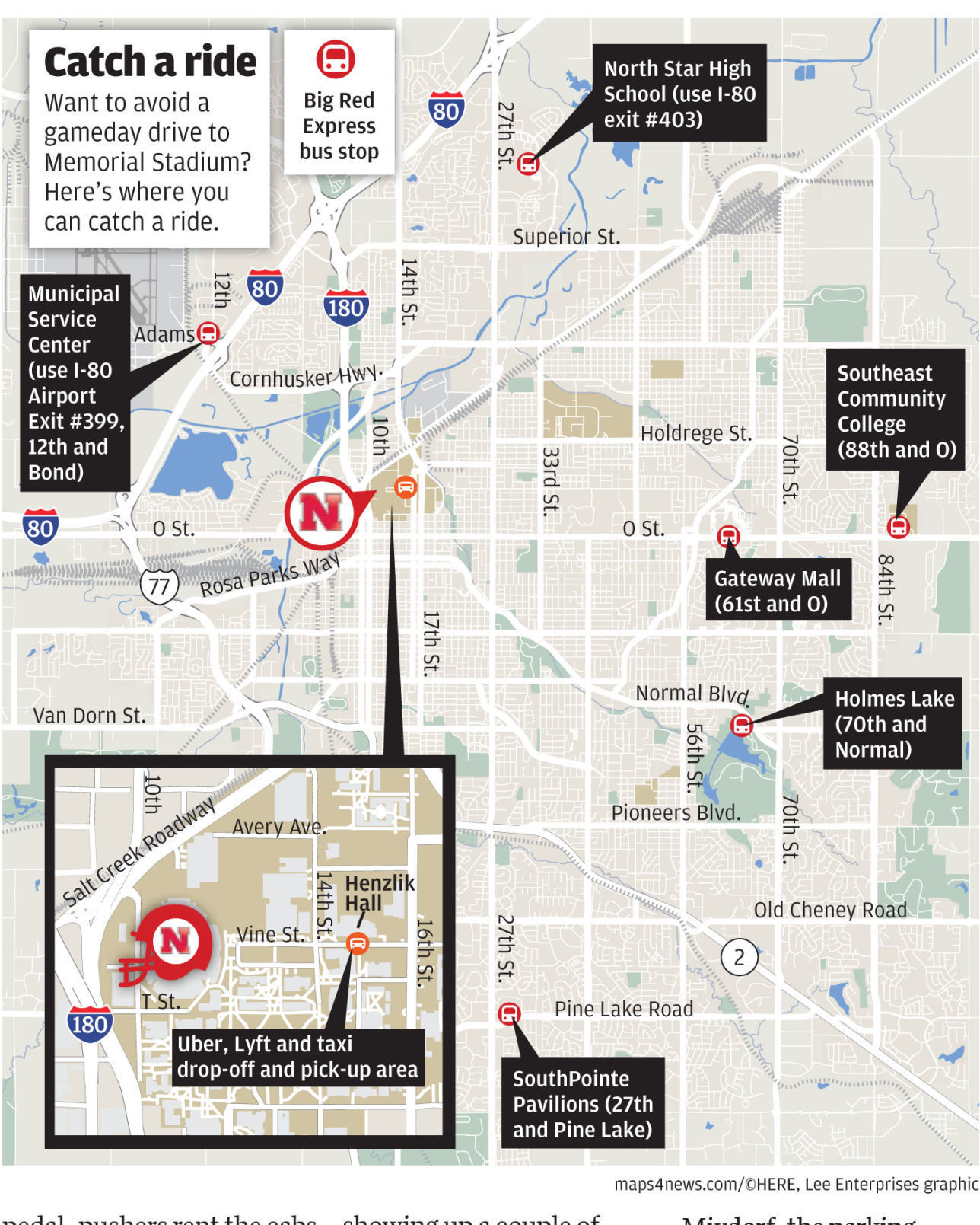 Parking map